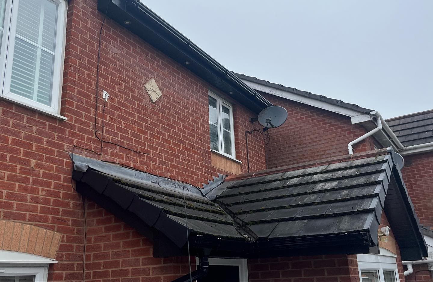 Roofline renovation before and after in Knowsley